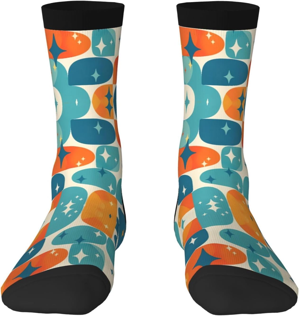 Chaussettes — hauteur mi-mollet, respirant, blanc