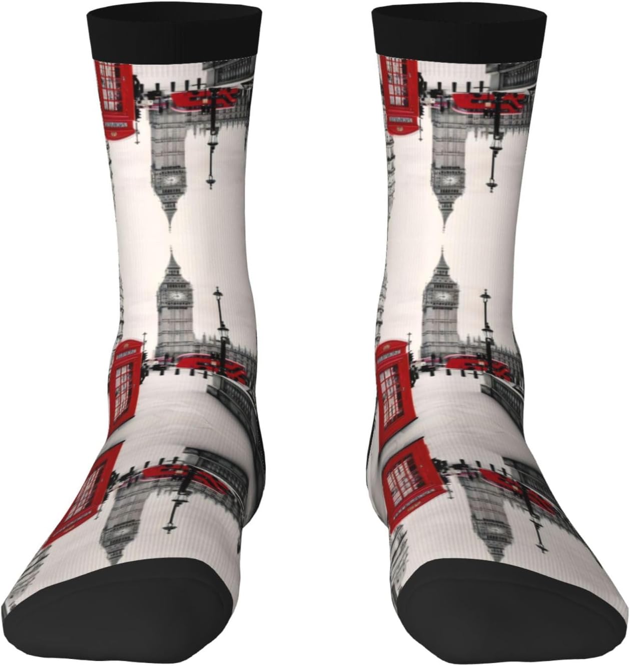 Chaussettes — hauteur mi-mollet, respirant, blanc