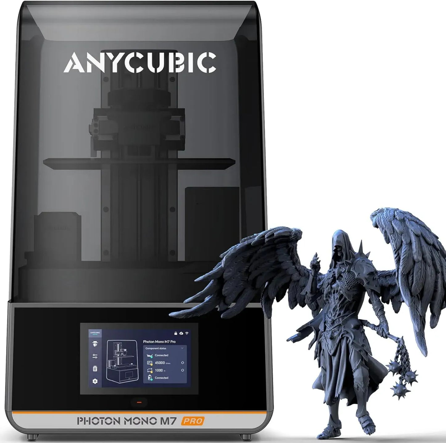 Anycubic Photon Mono M7 Pro Imprimante 3D Résine 14K Intelligente à Température Contrôlée, Impression Rapide à 170mm/h, Grande Capacité 6,5L