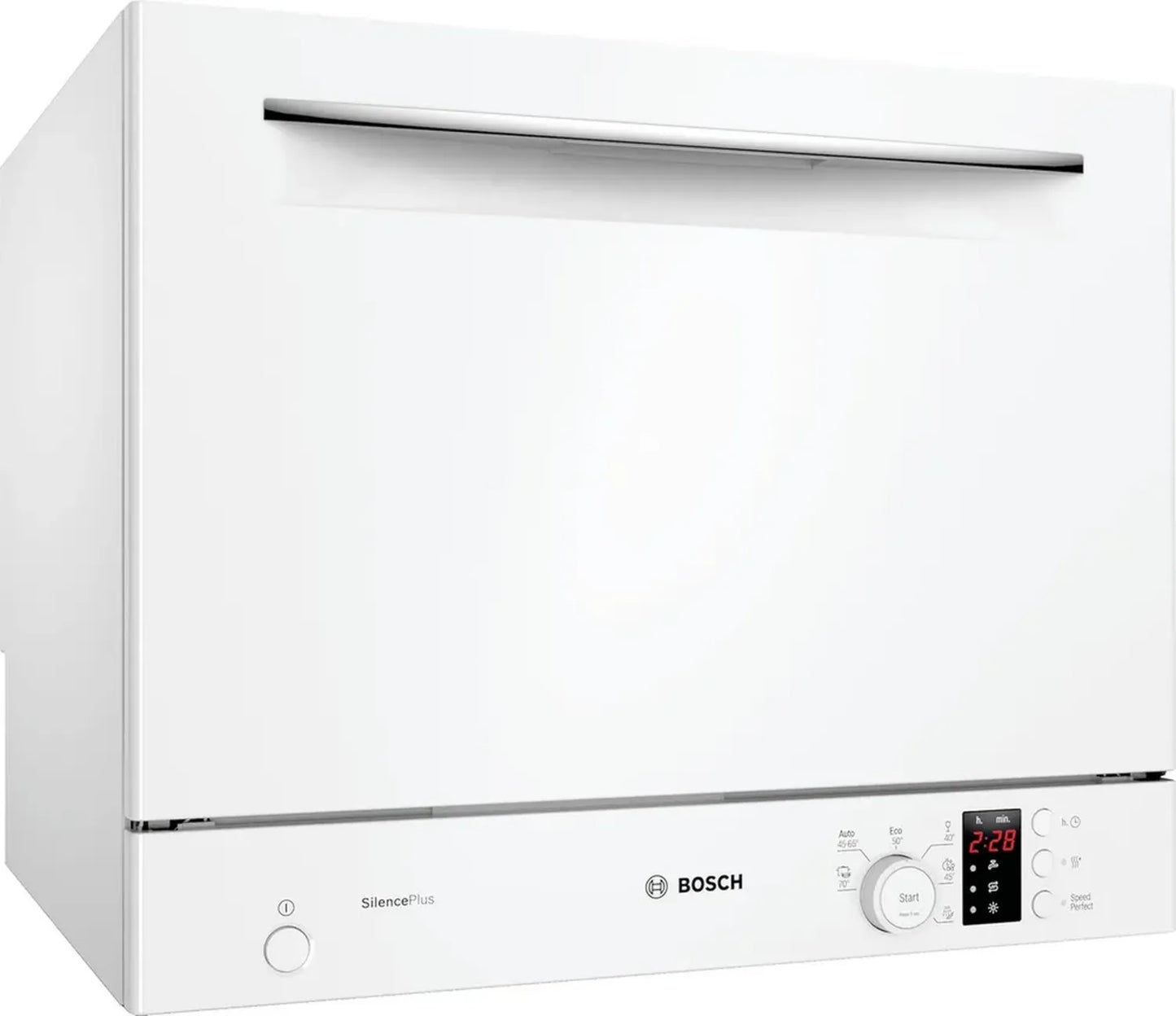 Bosch Mini Lave-Vaisselle Série 4, 6 Couverts, 55 cm, EcoSilence Drive, 6 Programmes, Blanc