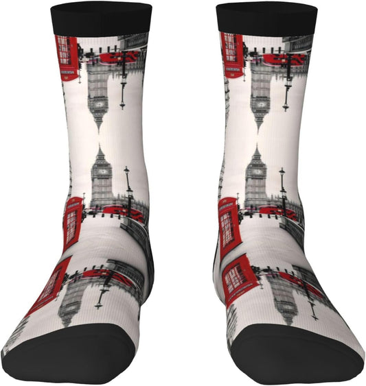 Chaussettes — hauteur mi-mollet, respirant, blanc